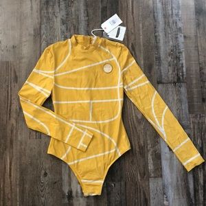 Billabong Gallery one piece rash guard size M